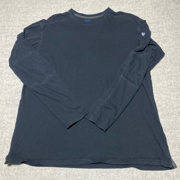 Kuhl T Shirt Mens XXL Black Bravado Wildfibre Sustainable Organic Outdoors 2XL - Picture 1 of 12